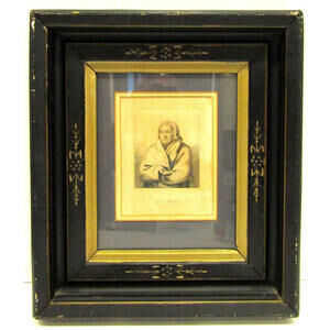 Joe Miller in the Character of Teague Engraving by English School 18th Century